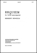 cover Requiem SATB Miscellaneous cover